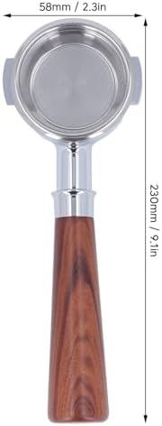 Coffee Portafilter 58mm Bottomless Detachable Rosewood - Image 3