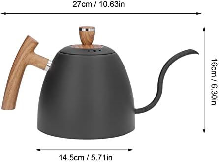 Pour Over Coffee Kettle, 800ml Gooseneck Tea Kettle, Stainless Steel Kettle with Gooseneck Spout for Various Brewing Methods - Image 3