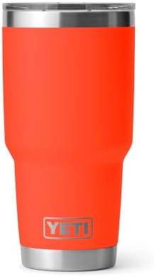 YETI Rambler 30 oz Tumbler, Stainless Steel, Vacuum Insulated with MagSlider Lid, Solar Flare by Unknown