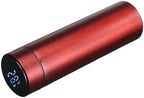 Intelligent temperature measurement thermal cup, 304 stainless steel double-layer vacuum straight bottle 500ml by XUNPENG