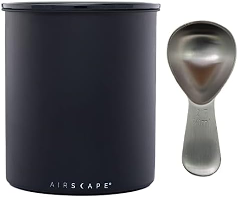 AirScape Kilo Coffee Storage Canister & Scoop Bundle, 2.2lb Food Container by AirScape