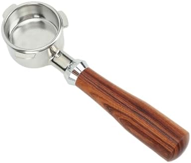 Compatible For Breville，8 Type D/E，Compatible For Mkuruti,Bottomless Portafilter 54mm Stainless Steel 3 Ears Coffee Portafilter(E type) by Unknown