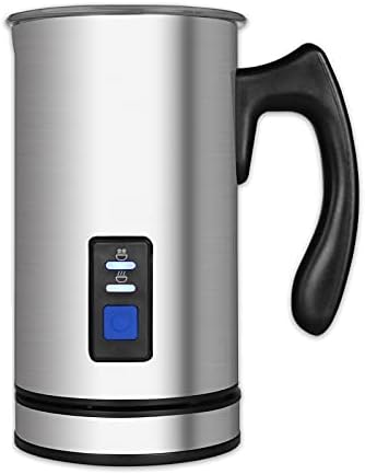 AIZYR Electric Detachable Milk Frother and Steamer Stainless Steel Milk Warmer with Hot & Cold Foam for Coffee, Hot Chocolates, Cappuccino,220v by AIZYR