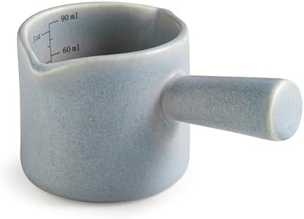 YHOSSEUN YHOJOY Espresso Cups Ceramic, Espresso Measuring Cups Espresso Accessories, 3 Oz/ 90 Ml by YHOSSEUN