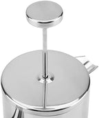 ZJchao Premium Double Walled Stainless Steel French Press Coffee Maker 800ml Thermal Insulated Brewer with Ultra Fine Mesh for Home Cafe Outdoor Travel - Image 7