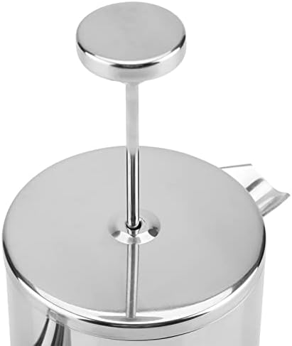 ZJchao Premium Double Walled Stainless Steel French Press Coffee Maker 800ml Thermal Insulated Brewer with Ultra Fine Mesh for Home Cafe Outdoor Travel - Image 7