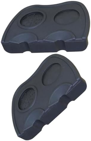 Anti-slip Espresso Tamping Mat 2pcs Silicone for Coffee Enthusiasts by VILLCASE