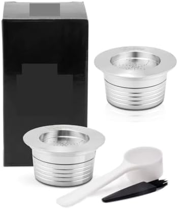 Reusable Coffee Filters Capsule Stainless Steel Capsule Pod(2 Capsules) by Unknown