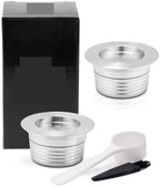 Reusable Coffee Filters Capsule Stainless Steel Capsule Pod(2 Capsules) by Unknown