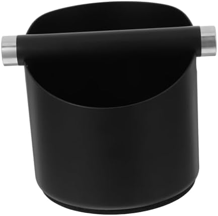Stainless Steel Coffee Knock Bin for Espresso Grounds Dump Box by WHAMVOX