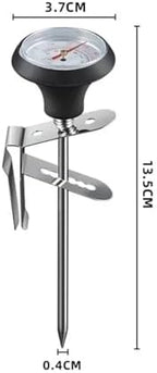 Stainless Steel Coffee Temperature Meter Probe 0~100℃ Thermometer Pot Milk Frothing Jug Cafe Kitchen Food Measuring Tools - Image 3