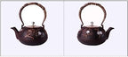 KYUSAR Japanese Cast Iron Teapot Chinese Teapot 40.5oz/1.2L Tea Pots Cast Iron Tea Pot No Coating Japanese Teapots Handmade Japan Kettle Pot Home Or Kitchen Tetsubin Tea Pot - Image 4
