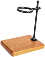 Pour Coffee Station Drip Coffee Stand Wooden Reusable Multifunction with Part for Coffee Lovers, Black - Image 6