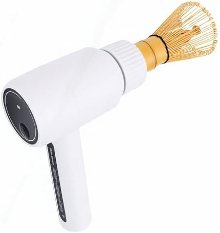 Yosoo Electric Matcha Whisk Rechargeable Handheld Frother Powder Mixer Kit with 1200mAh Battery for Cocoa Milk Home Office Camping - Image 7