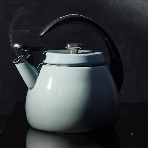 Le Creuset Enamel on Steel Cloche Kettle, 2.2 qt., White - Image 6