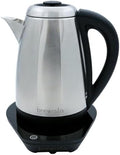 Brewista V-Spout Electric Kettle, Large 1.7 Liter Capacity For Pour Over Coffee, Smart Digital Heating Element, Perfect for Cupping, Stainless Steel by Brewista
