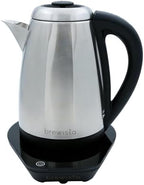 Brewista V-Spout Electric Kettle, Large 1.7 Liter Capacity For Pour Over Coffee, Smart Digital Heating Element, Perfect for Cupping, Stainless Steel by Brewista