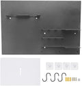 Wall Mounted Coffee Tool Rack, Efficient Space Saving Coffee Handle Holder for Home Kitchen Iron (Grey) by Unknown