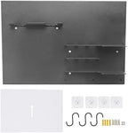 Iron Coffee Tools Wall Rack for Space Saving Storage (Gray) - Image 2
