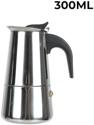 Octagonal Moka Pot 50-600ml Italian Stovetop Espresso Maker Aluminum A/B - Image 2