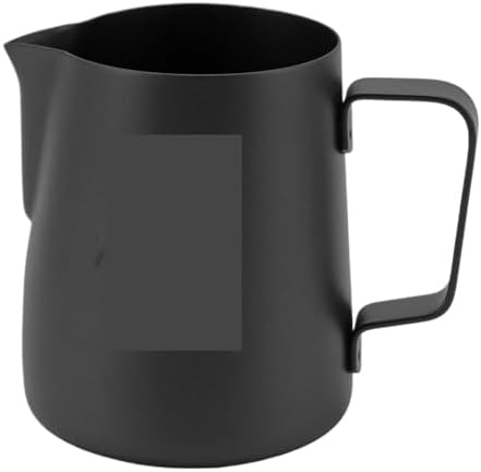 380ml Milk Steaming Frothing Pitcher Stainless Steel Non-Stick Jug Pull Flower Cup Perfect(8-24W 2pcs) by Unknown