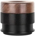 Wooden V4 Calibrated Tamper, Coffee Walnut Tamper With Titanium PVD Coating Base And Spring Loaded Fit Compatible With IKAPE Espresso 51/54/58mm(53.3MM) by Unknown