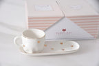 Pampa Bay Heart To Heart Set of 2 Espresso Cups & Saucers - Image 4