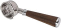 Ymiko Set Ear for 58mm Bottomless Portafilter with Solid Wood Handle Compatible with Barsetto Coffee Machine Stainless Steel Design for Enhanced Brewing Experience (#2) by Ymiko