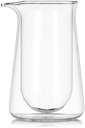 Insulated Borosilicate Glass Coffee Brewer Carafe and Dripper Set for Cold Brew and Hot Pour with Simple Double Wall Glass Pours Over Maker - Image 7