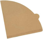 500 Pcs Wood Pulp Conical Filter Paper – Hand-Brewed Coffee Portable Drip Sheets for Households by Unknown