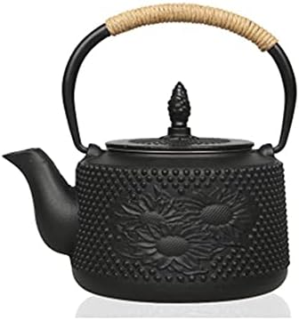 Cast Iron Tea Pot Set Japanese teapot tetsubin Kettle Drink kung fu Tools Stainless Steel by Unknown