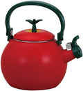 UPware Enamel on Steel Whistling Tea Kettle, Stovetop Teakettle (1.6 Quart, Apple) by UPware