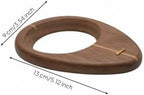 Amagogo Coffee Drip Stand Wooden Dripper Holder Pour Over Base Rack With Minimalist Style And Walnut And Brass Over Cup Or Carafe Suitable for home office use coffee bar - Image 7
