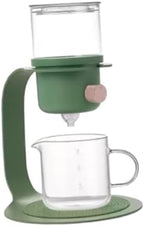 Semi Automatic Glass Teapot Tea Infuser Pot Water Tea Cup Easy to Clean Large - Image 6