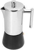 ASHATA Stovetop Maker, Coffee Maker, Induction Heating Pot Stovetop Coffee Maker, Stainless Steel Italian Coffee Machine for Home (500ml) by ASHATA