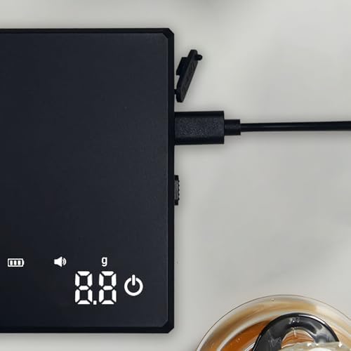Rechargeable Kitchen Coffee Scale With Timers 0.1g High Precisions Electronic Scale For Espresso And Pouring Over Coffee - Image 5