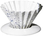Porcelain Coffee Dripper Ceramic Filter Cup Reusable Filters Funnel Manual Brew Tool Chic Home Barista Accessories(Color 3) by Unknown