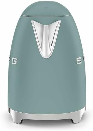 SMEG KLF03 Electric Kettle 1.7L (7 Cup), Retro Hot Water Boiler for Tea & Coffee, Fast Boiling, Auto Shut-Off, Soft Open Lid, 360° Swivel Base Countertop Kettle – Matte Jade - Image 2
