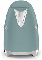SMEG KLF03 Electric Kettle 1.7L (7 Cup), Retro Hot Water Boiler for Tea & Coffee, Fast Boiling, Auto Shut-Off, Soft Open Lid, 360° Swivel Base Countertop Kettle – Matte Jade - Image 2