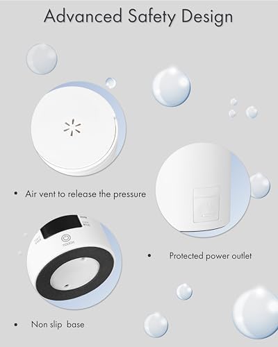 Portable Travel Small Mini Electric Kettle, Twist Lid, 450ml, 4 Temp Preset - Image 5
