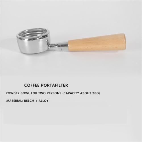 Coffee 58MM Bottomless Portafilter,Compatible With GAGGIA,Filter Basket Replacement Espresso Machine Barista Accessories Coffee Tools(Alloy-01) - Image 2