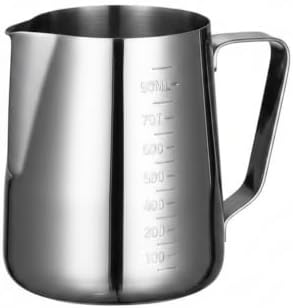 Stainless Steel Milk Frothing Pitcher for Espresso, Latte Art Steaming Jug with Precision Spout, Home Barista Coffee Station Accessory (1 PC) by Unknown