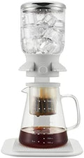 JITEM Cafetera Hand-Brewed Ice Cold Dripper Coffee and Tea Maker Dripper Brewer Maker with Adjustable Water Flow Stainless Steel Filter for Coffee or Tea by Unknown