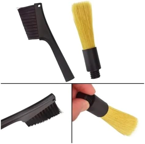 Coffee Machine Head Cleaning Brush Double-ended Grinder Maker/Machine Cleaner Tool(Detachable) - Image 3