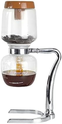JITEM Cafetera Syphon Coffee Maker Manual Japanese Style Vacuum Glass Siphon Pot Percolators 3 Cups Glass Tabletop Siphon Coffee Maker for Coffee or Tea by Unknown