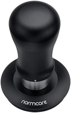 Normcore 58.5mm Coffee Tamper V5, Spring-loaded Espresso Tamper with 6 Adjustable Pressure Settings, Tri-Spring Technology, Titanium-Coated Flat Base, Aluminum Handle and Silcone Stand, Black - Image 7