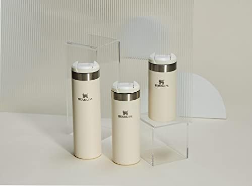 Stanley AeroLight Transit Bottle 16 oz | Locking Drink Through Lid | Leak Resistant Water Bottle or Coffee Travel Mug | Lightweight Insulated Stainless Steel | BPA-Free | Cream Glimmer - Image 5