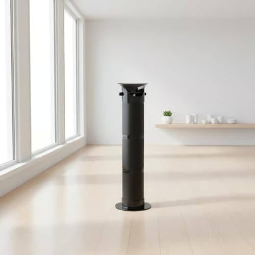 Baoblaze Coffee Grounds Container Waste Bin Espresso Portafilter Cleaner Tall Puck Collector with Flared Top Opening and Side Knock Bar Suitable for, Black - Image 5