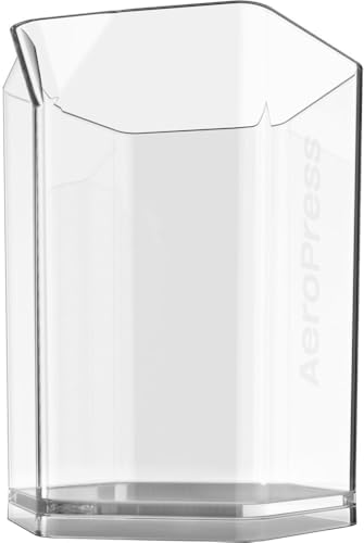 AeroPress 89209132 Carafe, 20.3 fl oz (600 ml), Clear, Unbreakable, Logo Included, Fits All Types by AeroPress