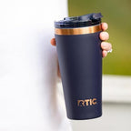 RTIC 18oz Pint Tumbler with Lid, Ceramic Lined, Dark Midnight Dust - Image 6